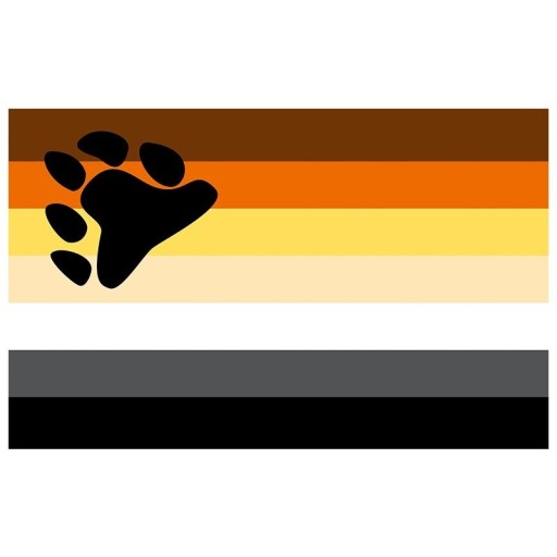 Flaga niedźwiedzia 90 x 150 cm