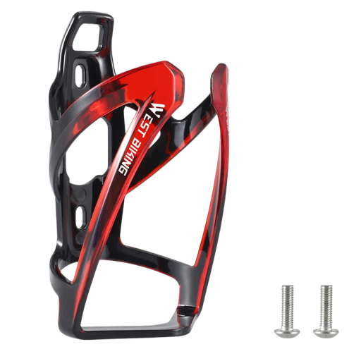 Flaschenhalter fürs Fahrrad, 13,2 x 7 cm, leichter Getränkehalter fürs Fahrrad, einfach zu montieren, Fahrradzubehör für MTB, Rennräder