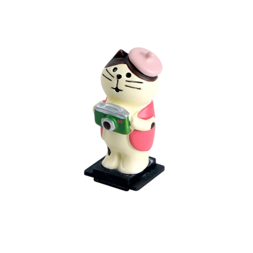 Flash Cover for Camera 1.56 x 3.72 x 1.61 cm Standing Cat with Camera for Sony Nikon Canon Fuji Fujifilm Pentax Leica Olympus