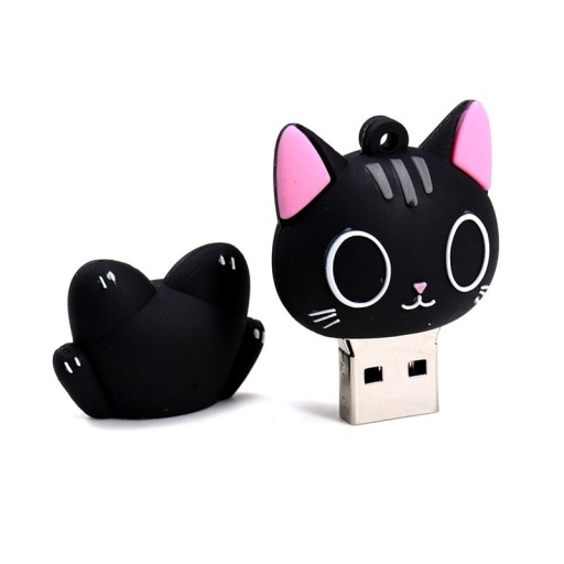 Flash disk čierna mačka