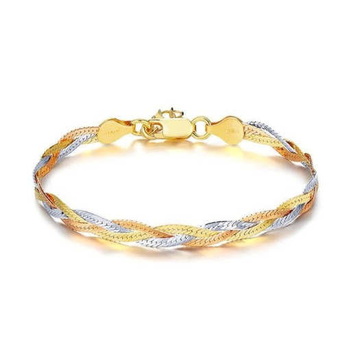 flätat armband för kvinnor