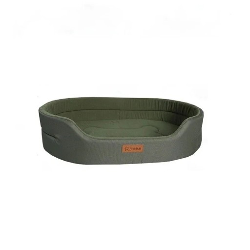 Flauschiges Bett für Hunde und Katzen 65 x 45 cm Ausklappbare Unterlage Kissen für Welpen Mitteldecke Sofa für Haustiere Zubehör