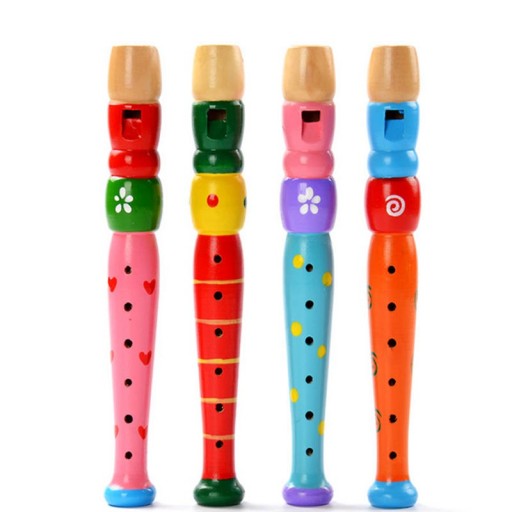 Flaut din lemn pentru copii