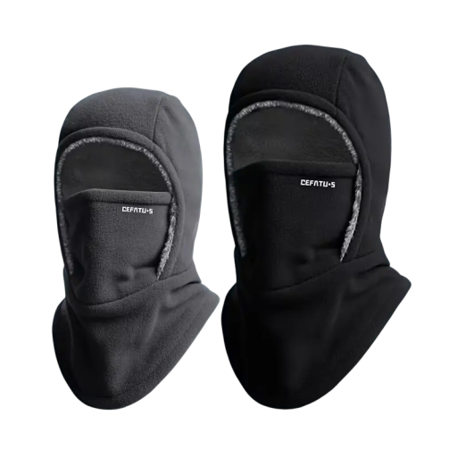 Fleece balaclava vindbeskyttelse til koldt vejr bomuld polyester universel balaclava til udendørs aktiviteter