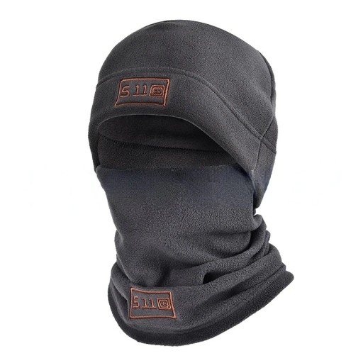 Fleece muts voor heren met nekwarmer