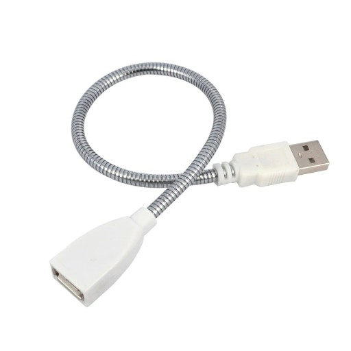 Fleksibel USB forlængerkabel M/F