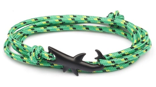 Flerlagers string armband haj
