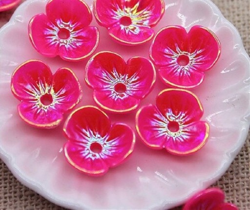 Fleurs décoratives 50 pcs