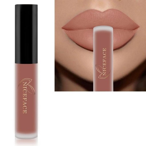 Fløjlsmat flydende læbestift med vandfast effekt Langtidsholdbar lipgloss Vandfast fløjlslæbestift