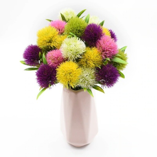 Flores artificiais 5 pcs