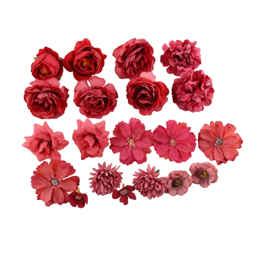 Flori artificiale pentru decor 20 buc Set flori artificiale Flori decorative