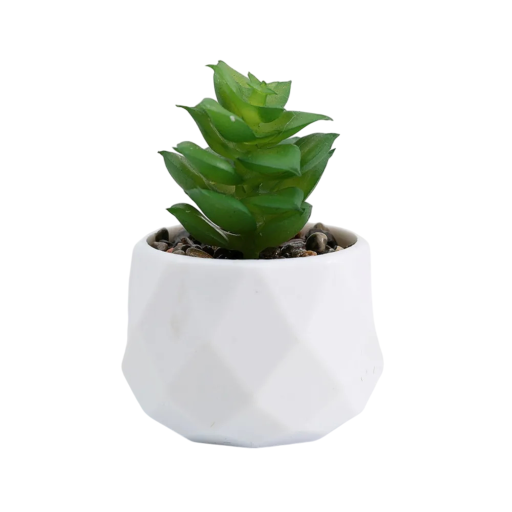 Flori artificiale suculente într-un ghiveci Suculente decorative din plastic Plante artificiale pentru decorarea apartamentelor Decoratiuni de birou