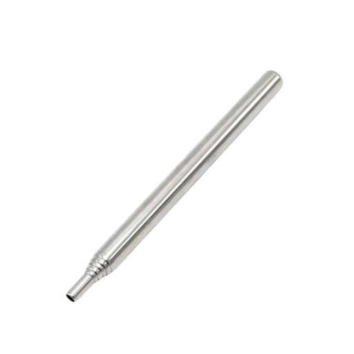 Fluier telescopic din oțel inoxidabil, 13-62 cm, 6 piese, fluier de urgență pentru incendiu, portabil, pentru drumeții și camping
