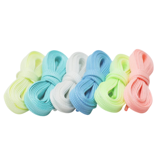 Fluorescent Glow-in-the-Dark Shoelaces 120 cm Glow-in-the-Dark Laces Lasting Up to 5 Hours Stylish Accessory for Parties, Running, Dancing and Evening Activities