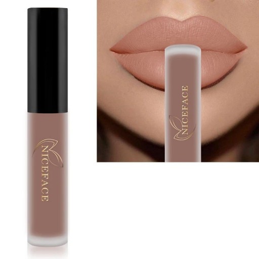 Fluweelmatte vloeibare lippenstift met waterproof effect Langhoudende lipgloss Waterdichte fluweelkleurige lippenstift