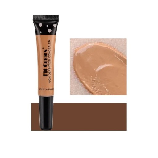 Flydende concealer til at dække ufuldkommenheder i ansigtet. Concealer med høj dækning til rande under øjnene, akne, fregner og ar. Vandfast concealer.