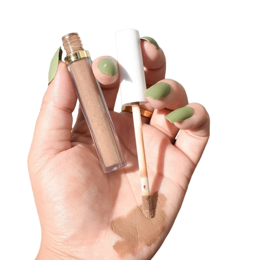 Flydende vandfast concealer Cremet konturerende concealer til ufuldkommenheder Fugtgivende langvarig dækning af mørke rande under øjnene, akne og fregner 14 g