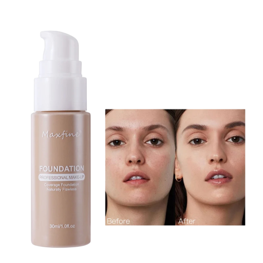 Flytande makeup 40 ml Professionell täckande concealer Långvarig vattenfast makeup Återfuktande effekt Naturligt utseende utan kladd