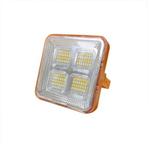Foco LED solar y USB de 10 000 LM, 12 500 mAh, portátil, para trabajo y acampada, con imán, iluminación potente, para reparación de tiendas de campaña
