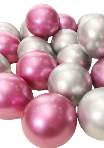 Födelsedagsballonger färgade 25 cm 10 st