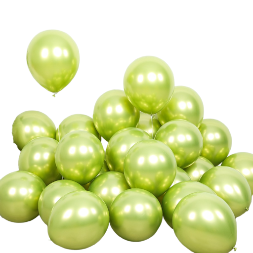 Fødselsdagslatexballoner 25 cm 10 stk.