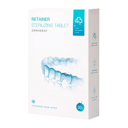 Fogsortisztító tabletta 30 db Tisztító tabletta eltávolítja a kellemetlen szagokat