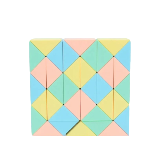 Foldable Snake Puzzle with 36 Pieces