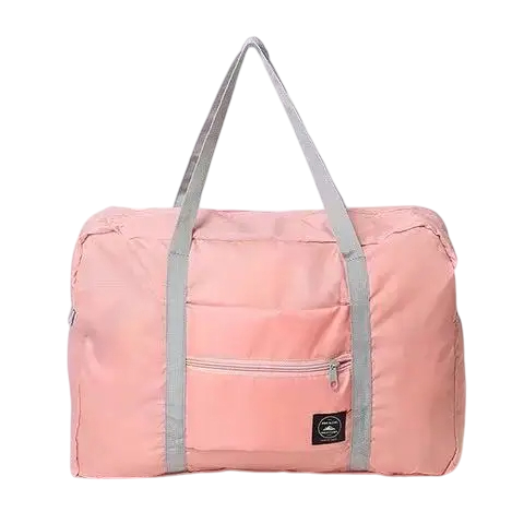 Foldable Travel Bag 44 x 30 x 13 cm Polyester Shoulder Bag Luggage Strap Lightweight Weekend Bag Compact Airplane Bag