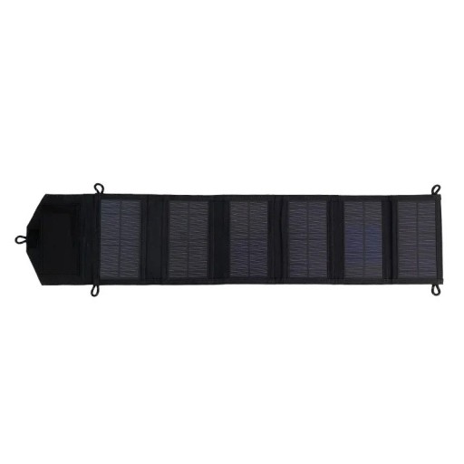 Foldbart solpanel 800W 6-delt 20W/h USB 5V DC Bærbar Polysilikonoplader Power Bank til Telefon Camping Vandring 870x190 mm