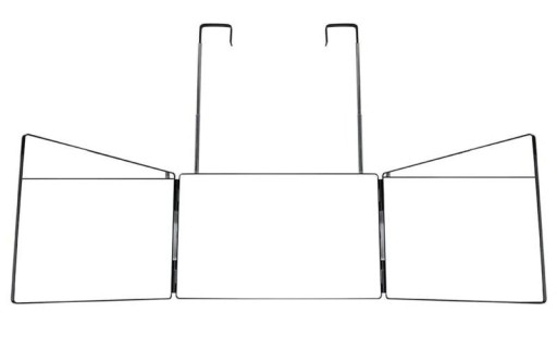 Foldbart spejl
