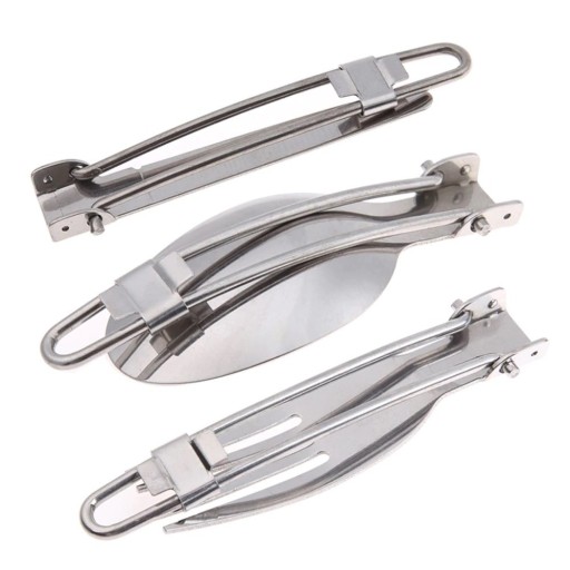 Folding Cutlery Set in Stainless Steel - 3 Pieces