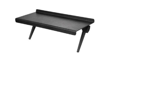 Folding Wall Shelf Plastic Shelf Practical Organiser for Small Items Universal Wall Holder Dimensions 11.5 x 26 x 10 cm