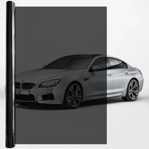 Fólia para tonificação de janelas de automóvel 35 % 50 x 600 cm Fólia de tonificação para vidros de automóveis Fólia protetora contra o sol UV Fólia