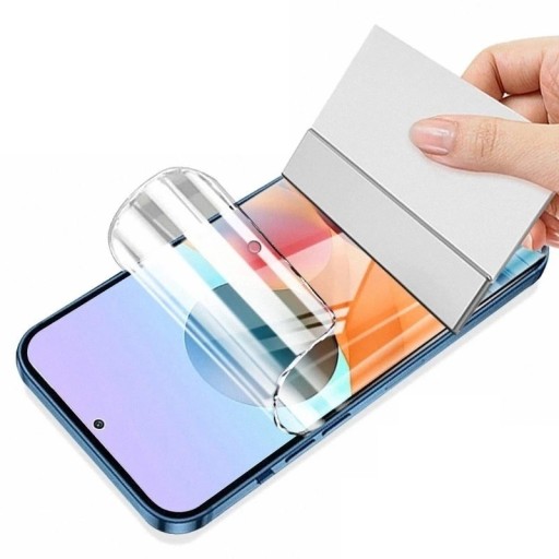 Folie de protecție cu hidrogel pentru Samsung Galaxy A03s cu card de aplicație