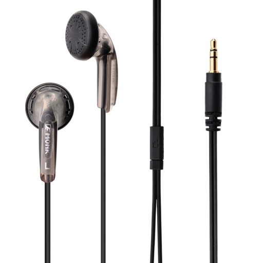 Fones de ouvido de graves pequenos com cabo de 1,2 m e 8 capas de espuma Conector jack de 3,5 mm Faixa de frequência de 16 Hz a 23,2 kHz Sensibilidade