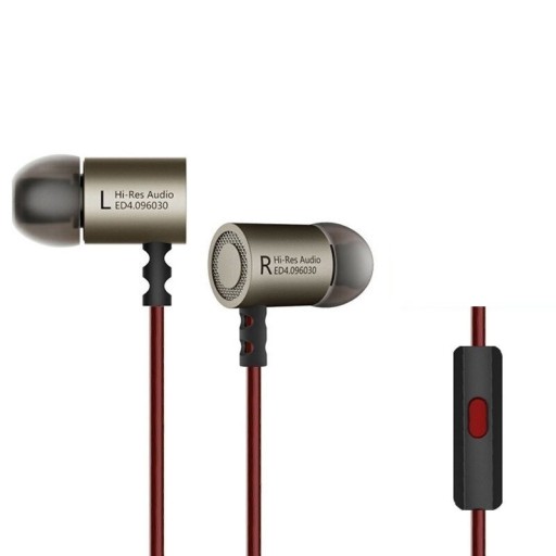 Fones de ouvido intra-auriculares com microfone para música e chamadas Controle de volume e reprodução no cabo Conector jack de 3,5 mm Sensibilidade