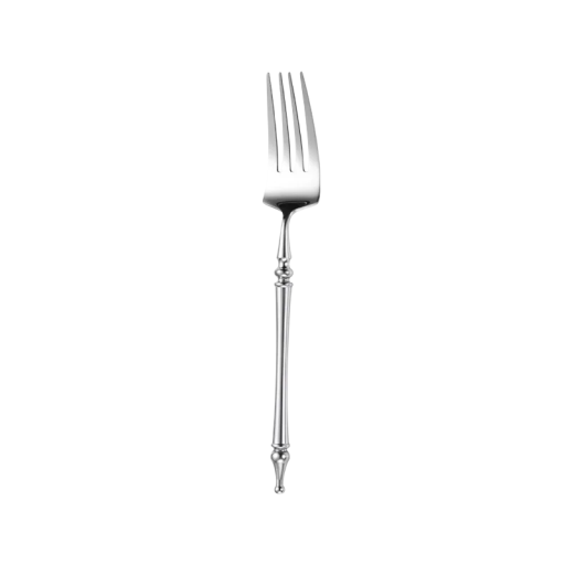 Forchetta da tavola in acciaio inossidabile Stile francese Elegante posate da cucina Forchetta da pranzo di lusso per piatti principali stoviglie