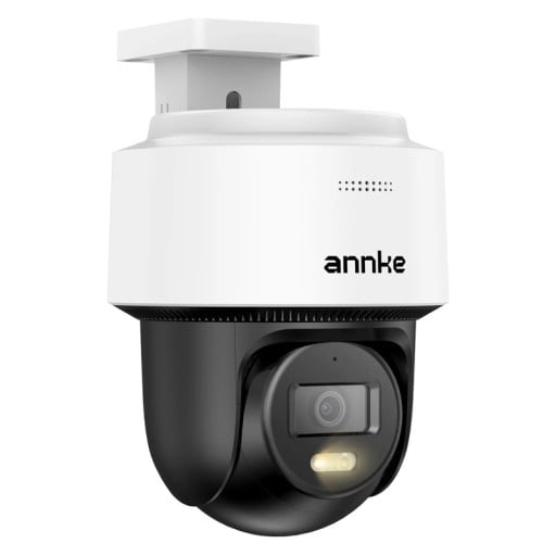 Forgatható IP kamera automatikus követéssel, AI személyazonosítással és kétirányú hanggal, 4K, PoE, kettős fény, fekete-fehér, kültéri megfigyeléshez