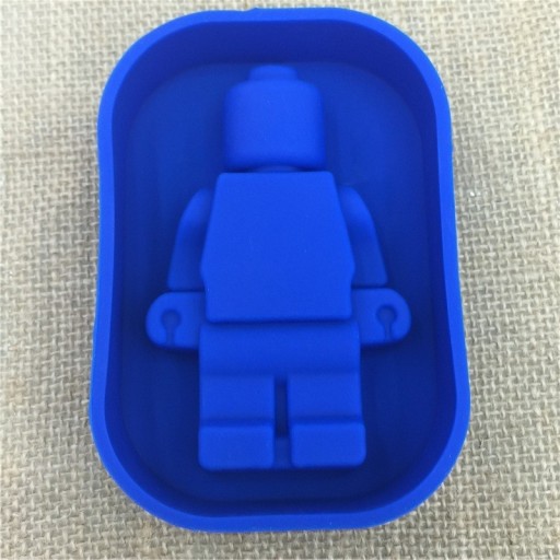 Forma de silicone boneco