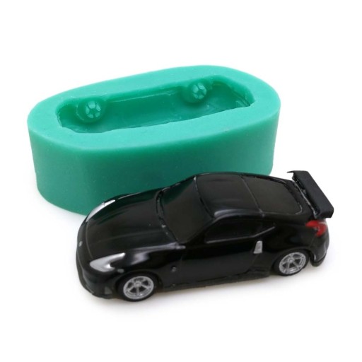 Forma de silicone carro de corrida