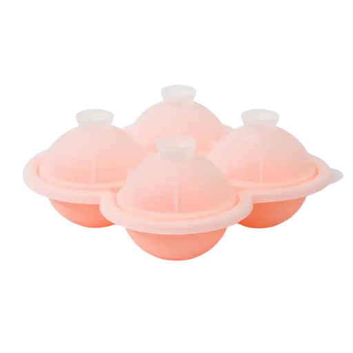 Forma de silicone para gelo 15,5×7×6 cm Grande tigela para gelo Whisky Cocktails Sumos Forma à prova de fugas Fácil de retirar Utensílio de cozinha de bar