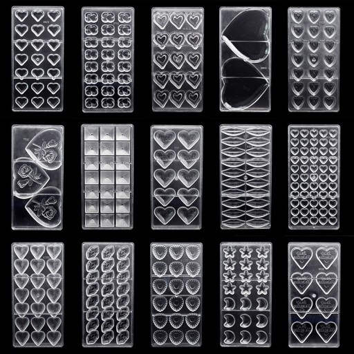 Forma in plastica per cioccolato