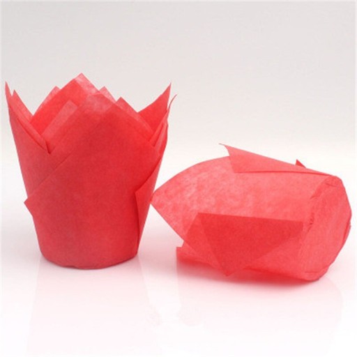 Formas de papel para cupcake 50 unid