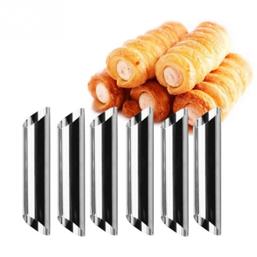 Formas para canudos de creme 12 pcs
