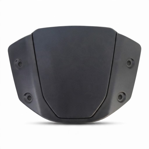 Forrude til motorcykel Honda CB650R 2019–2022 og CB1000R 2018–2020 Plastskjold med monteringssæt Mat sort Montering over forlygte