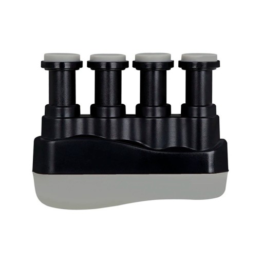 Fortalecedor de dedos para guitarra con resistencia media, herramienta de entrenamiento para fortalecer dedos y agarre, color neutro, accesorio de fitness para el hogar.