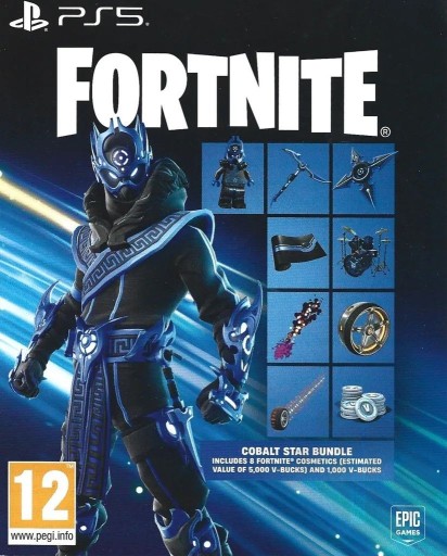 Fortnite - Cobalt Star Pack DLC EU PS5 CD Key CD klíč