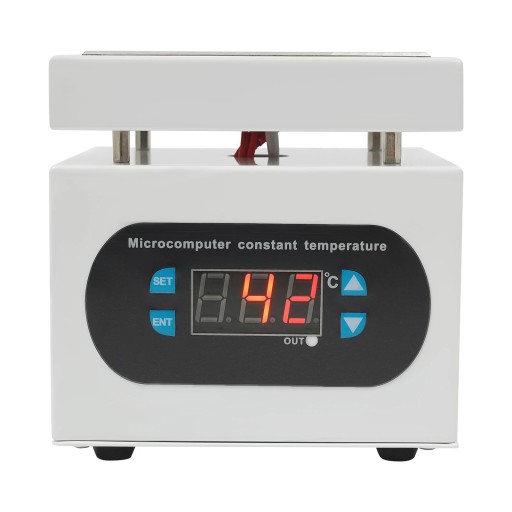Forvarmningsvarmeplade 220V 700W 20x20 cm digital temperaturregulering metal til lodning og service af elektronik