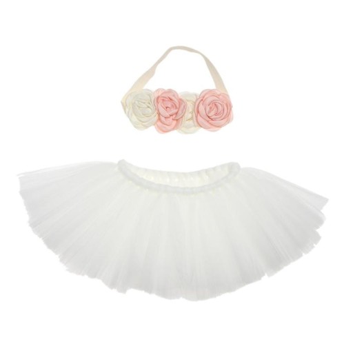 Fotoshootset voor meisjes: rok en haarband