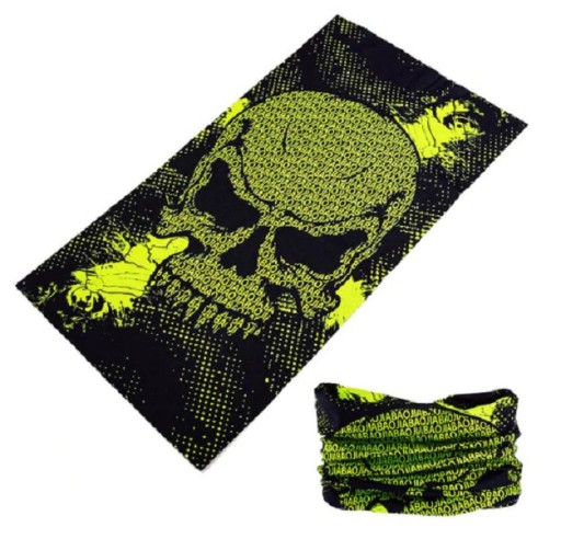 Foulard da uomo con teschio